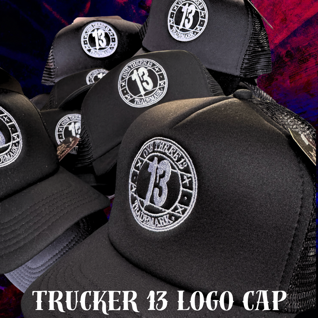 TRUCKER CAP / 13 Logo