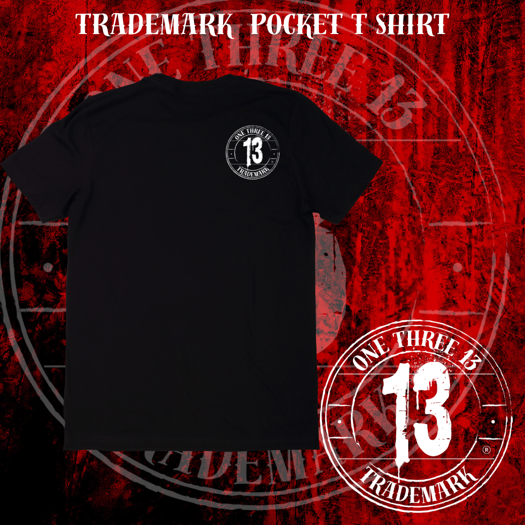“Trademark” Pocket Tee”