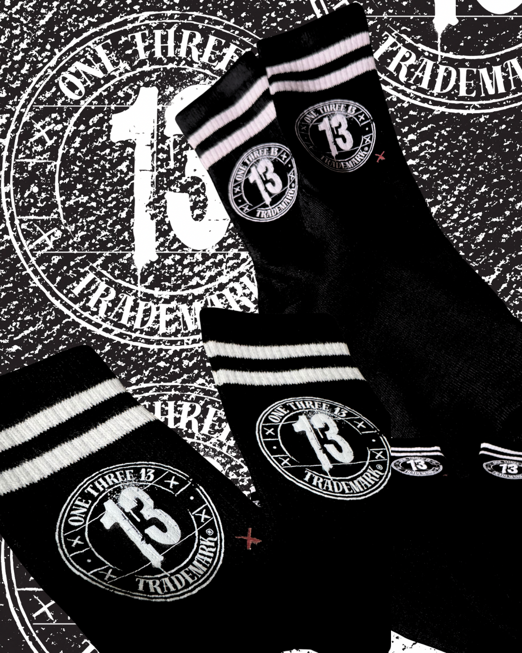 Trademark Socks⚫️⚪️💀